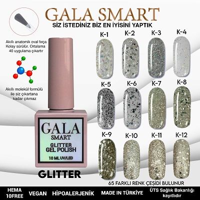 GALA SMART GLİTTER SERİ 10 ml